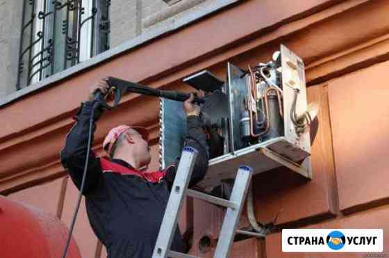 Установка сплит систем и кондиционеров Тамань