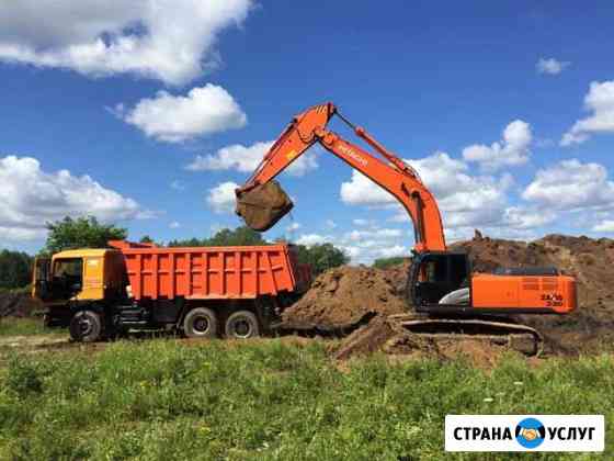 Доставка щебня, пгса, Асфальт, песка, глины, грунт Уфа