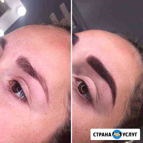 Коррекция и окрашивание бровей Липецк