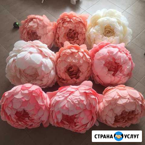 Декор большими цветами Екатеринбург - изображение 1