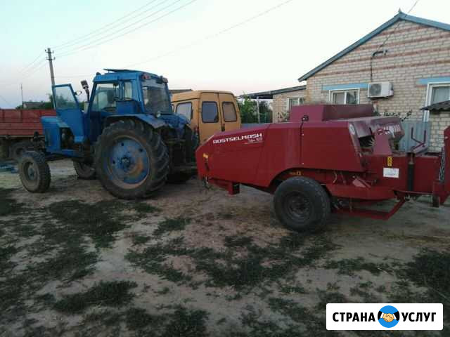 Прессование и продажа сена. Запресуем ваше продади Суровикино - изображение 1