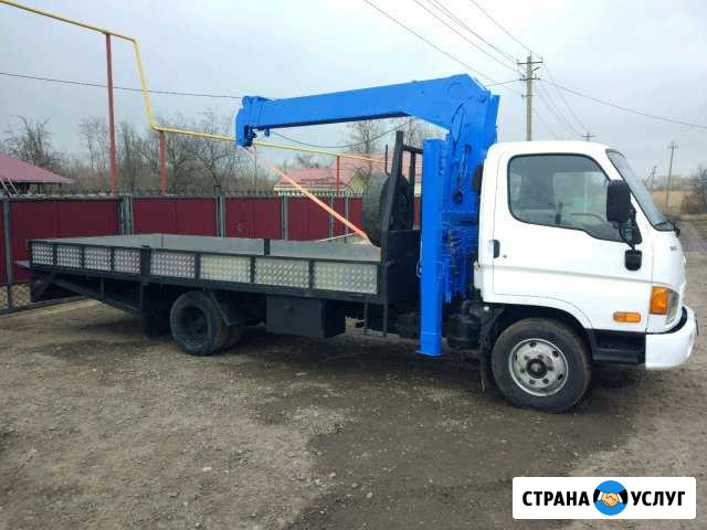 Кран манипулятор эвакуатор автовышка мехрука Тимашевск - изображение 1