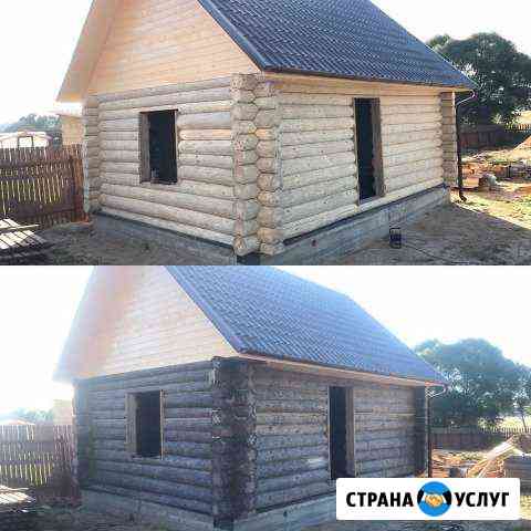 Конопатка Шлифовка Покраска Дмитров