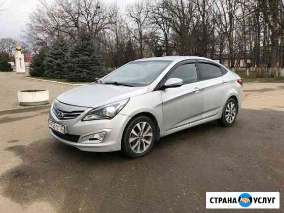 Hyundai Solaris 2015 в аренду прокат Усть-Лабинск