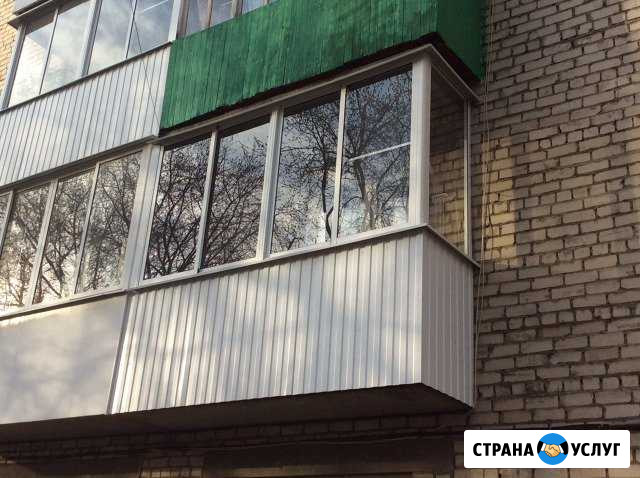 Остекление балконов установка пластиковых окон Артемовский - изображение 1