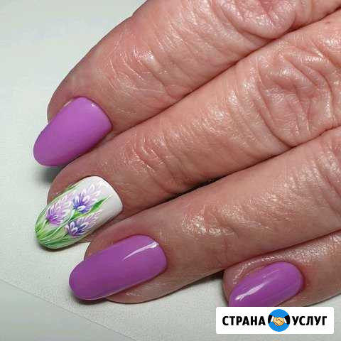 Маникюр, укрепление ногтей, наращивание Новый Уренгой - изображение 1