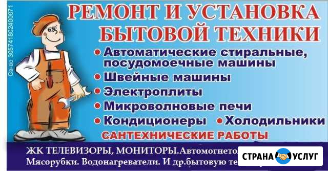 Ремонт бытовой техники на дому у владельца Южноуральск - изображение 1