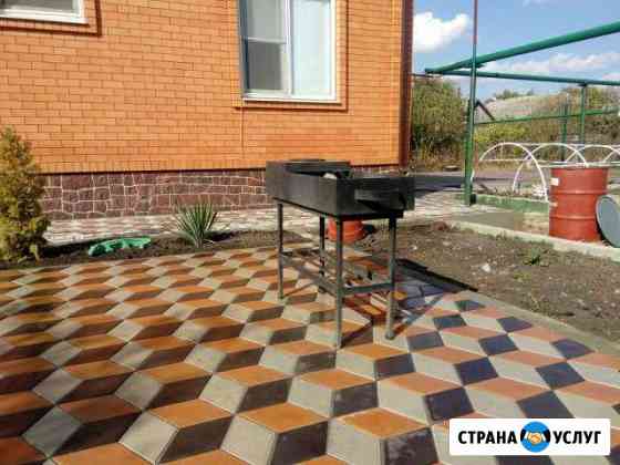 Укладка тротуарной плитки с гарантией Апшеронск