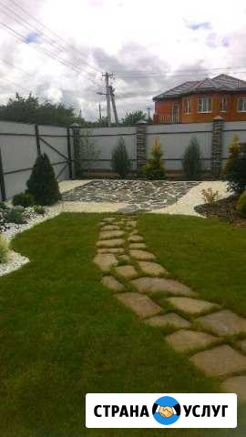 Рулонный газон, ландшафтный дизайн,озеленения Ростов-на-Дону - изображение 1