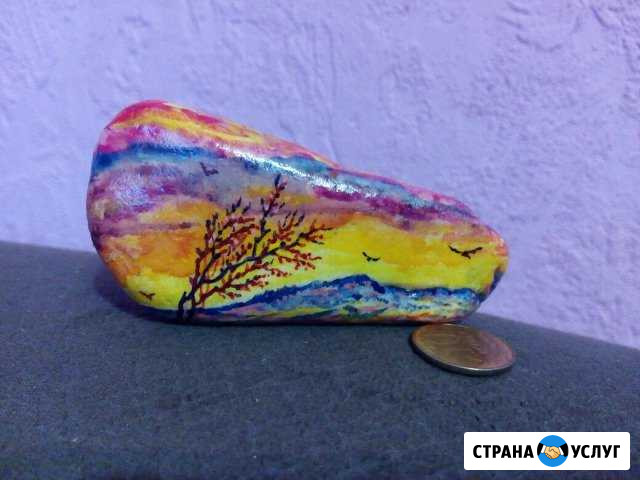Роспись по камням. Авторская работа Горно-Алтайск - изображение 1
