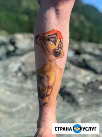 Тату в студии пирсинг перекрытие шрамы исправление Барнаул