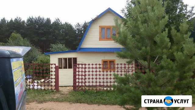 Кровля дач, домов, заборы, франтоны, обшивка сайди Набережные Челны - изображение 1