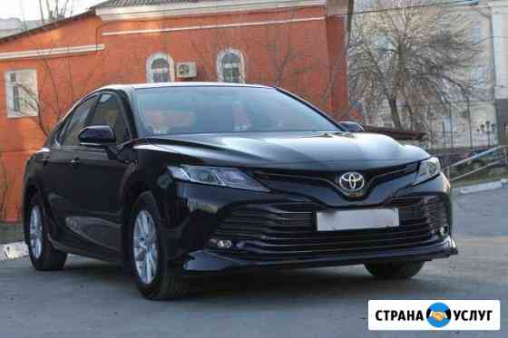 Прокат Toyota Camry XV70 с водителем. бизнес-такси Челябинск