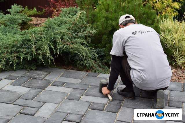 Укладка тротуарной плитки и брусчатки Самара - изображение 1