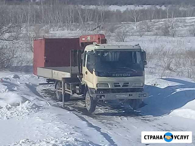 Кран манипулятор+ люлька Южноуральск - изображение 1