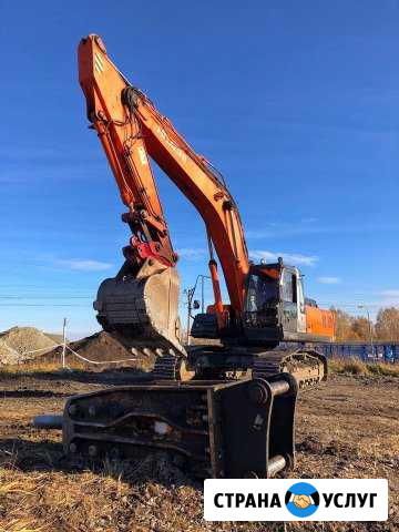 Аренда экскаватора Hitachi ZX330 3G.Гидромолот F35 Челябинск - изображение 1