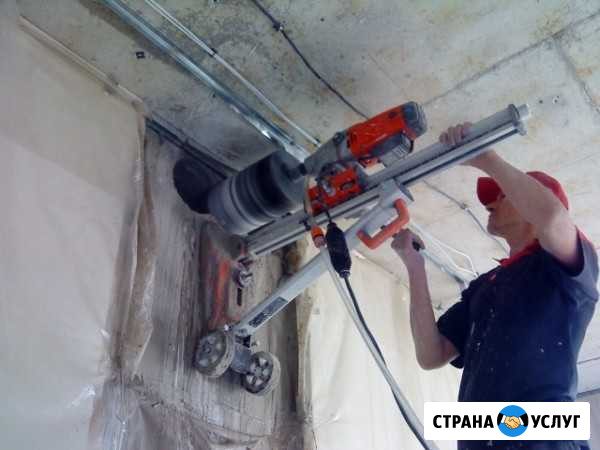 Алмазное бурение отверстий, резка проёмов Абинск - изображение 1