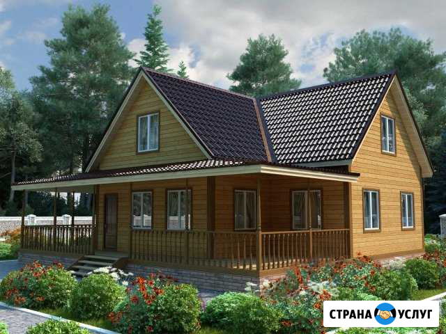 Строительство деревянных домов из бруса Оса - изображение 1