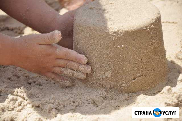 Песок карьерный 1.6 мк Щебень Чернозем Лунёво - изображение 1