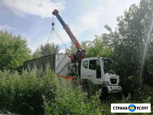 Перевезти гараж, негабарит, услуги самогруза Новосибирск - изображение 1