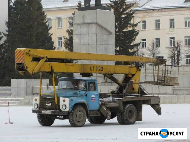 Услуги автокрана 14т, автовышка агп22. с.Введенско Курган - изображение 1