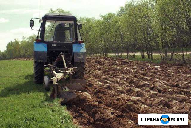 Услуги трактора: вспашка, фрезеровка,выравнивание Чехов - изображение 1