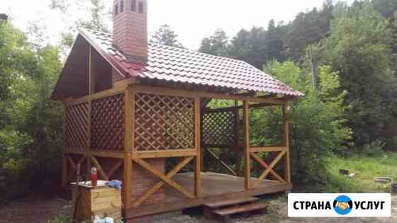 Строительство бань, домов из бруса, хозблоков Новосибирск