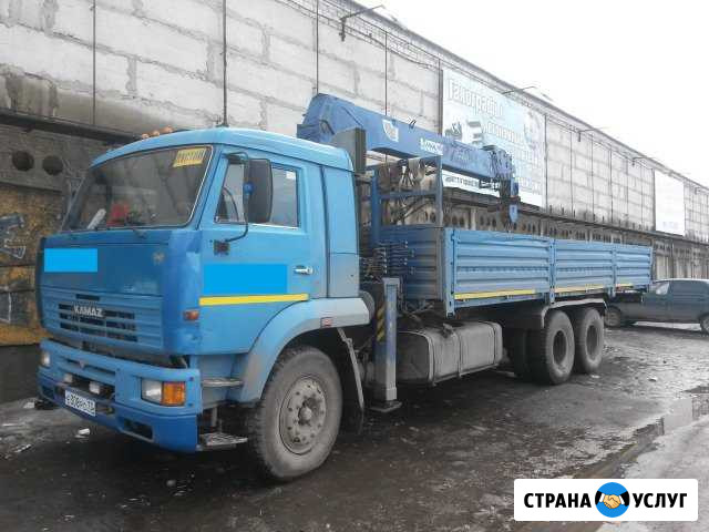 Гружу-вожу 12т, стрела 7т 20м, борт 7.7м Ульяновск - изображение 1