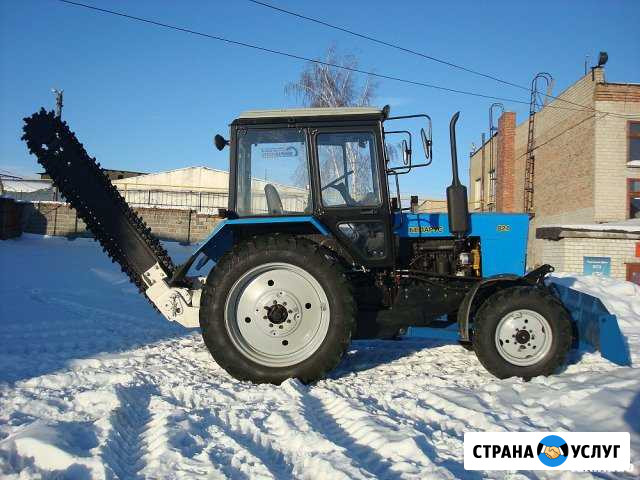 Окажу услуги траншейным экскаватором (бара) Нефтеюганск - изображение 1