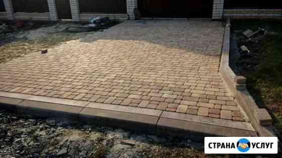 Укладка тротуарной плитки Белгород