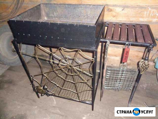 Изготовление мангалов, лавочек, столов, оградок, в Зима - изображение 1
