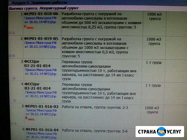 Услуги сметчика. Качественно Новочеркасск - изображение 1