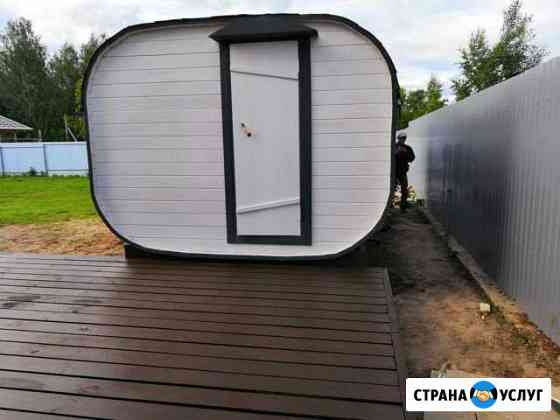 Терраса перед баней Казань