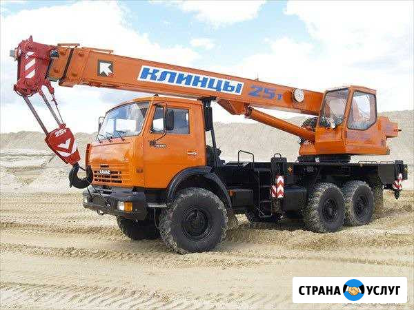 Услуги и Аренда автокрана 25, 32, 50, 80 тонн Волжский Волгоградской области - изображение 1