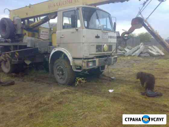 Автокран камаз 25т и манипулятор Первоуральск