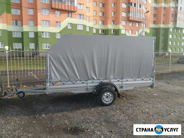 Аренда прицепа 3,2х1,5 и 3,5х1,5 С тентом и без Санкт-Петербург - изображение 1