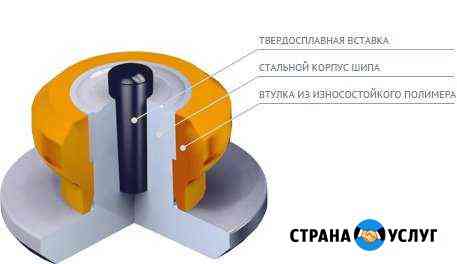 Повторная ошиповка шин Оренбург