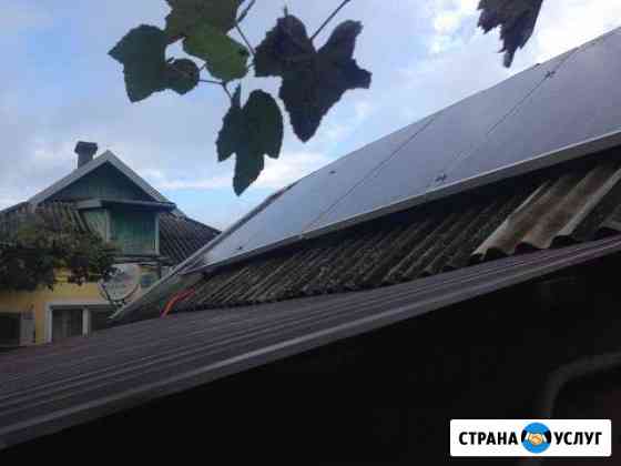 Резервное электроснабжение, солнечные панели Дмитров