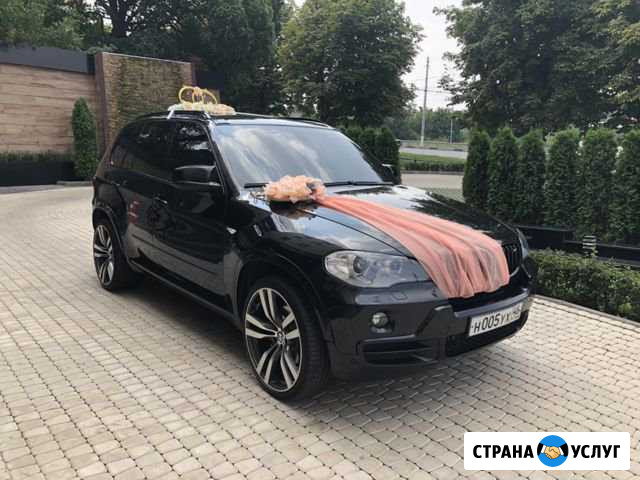 Прокат автомобиля на свадьбу BMW X5 Курск - изображение 1