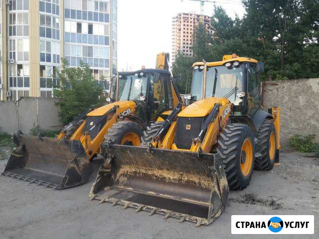 Аренда Экскаватора Погрузчика гидромолот ямобур Волгоград - изображение 1