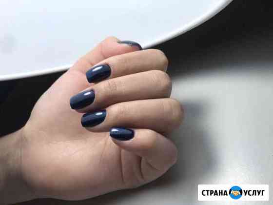 Аппаратный маникюр с покрытием, наращивание ногтей Россошь
