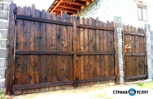 Изготовление и монтаж заборов из дерева, ворот Екатеринбург - изображение 1