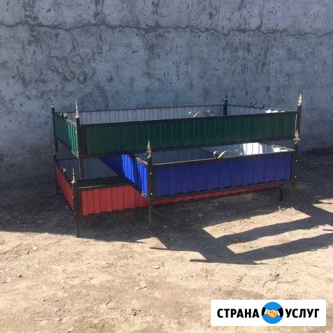 Ограды на кладбище Новотроицк - изображение 1