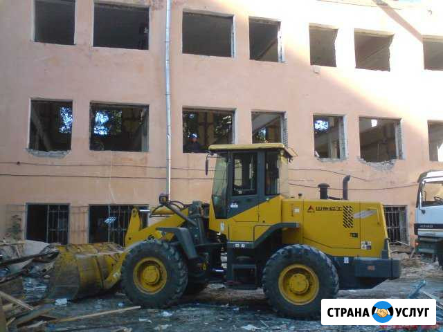 Фронтальный погрузчик. очистка снега Белгород - изображение 1