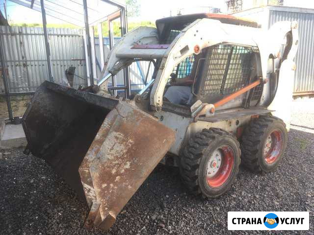 Услуги фронтального погрузчика бобкет Железногорск - изображение 1