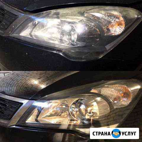 Полировка авто, фар Казань