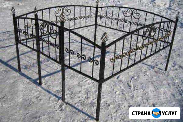 Ограды на кладбище Раевская - изображение 1