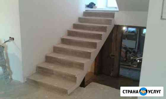 Лестницы бетонные с площадкой Батайск