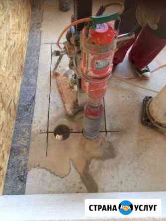 Алмазное бурение сверление отверстий Алмазная резк Дмитров