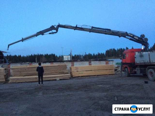 Мощный манипулятор,самосвал Скания,пиломатериалы Санкт-Петербург - изображение 1